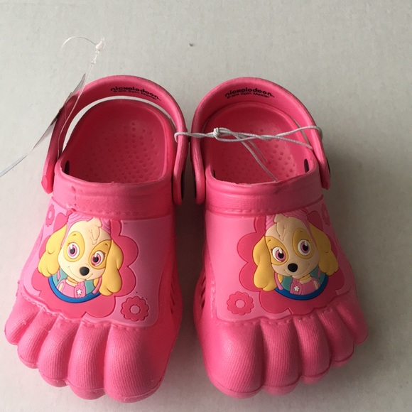 clogs paw patrol